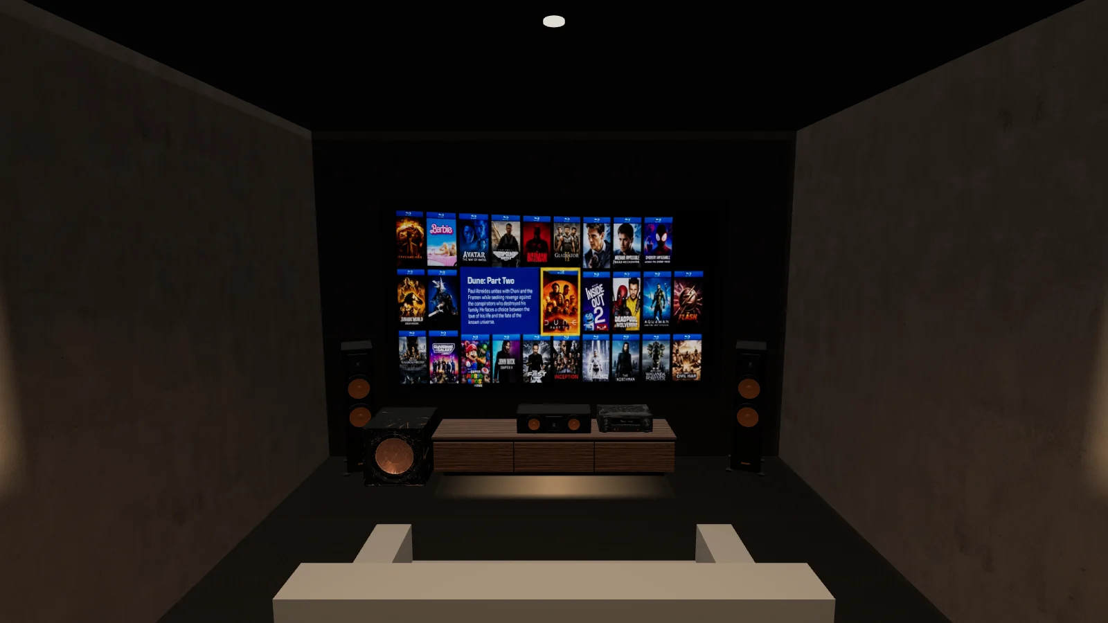 Simulation 3D du pack Essentiel