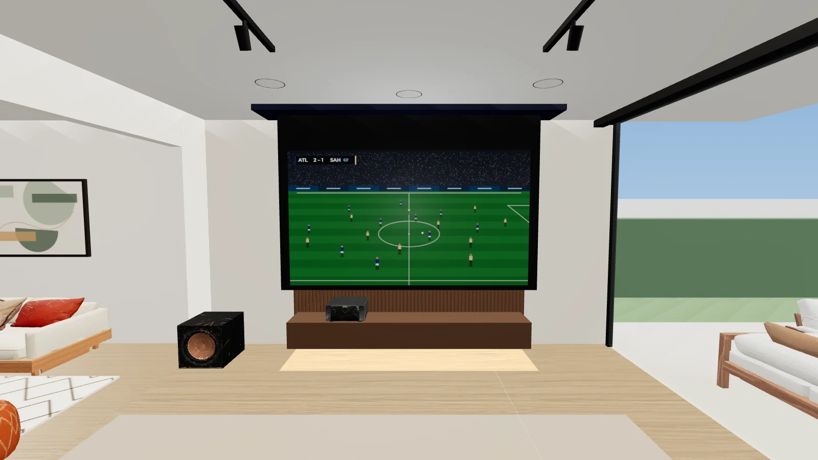 Simulation 3D du pack Prestige