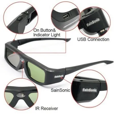 Lunettes 3D actives celexon G1000
