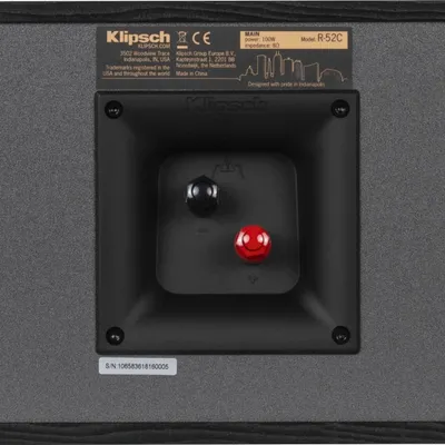 Klipsch R-52C Noir