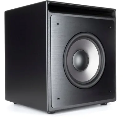 Caisson de basses, 130 dB, 20 Hz – 200 Hz.