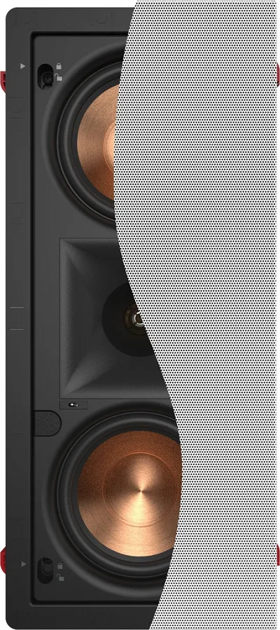 Découvrez la Klipsch PRO-250-RPW-LCR, enceinte encastrable 2 voies pour home cinéma. Son puissant, design discret et installation facile