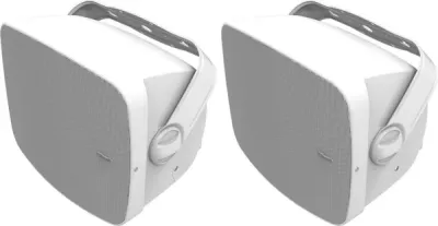 Enceinte murale Klipsch RSM-650 blanche, vue de face