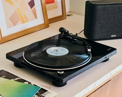 DENON DP450USB Black