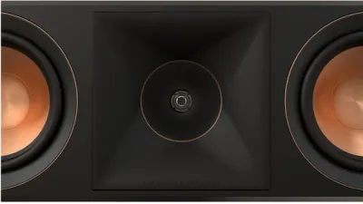 Enceinte centrale Klipsch Reference Premiere RP-500C II finition noyer, haut-parleur home cinéma haute fidélité