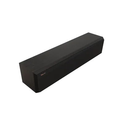 Klipsch RP-404C II Ebony pour home cinéma. 4 woofers Cerametallic et tweeter Tractrix pour des dialogues clairs et un son puissant.