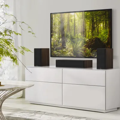 Enceinte bibliothèque Ref. Prem. Klipsch RP-600M II Walnut (Paire)