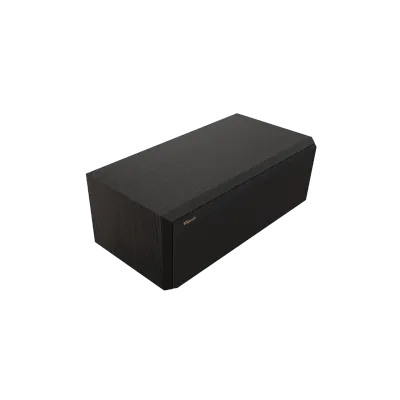 Enceinte centrale Klipsch RP-500C II Ebony, 100 W RMS, Cerametallic et pavillon Tractrix pour des dialogues clairs et un son Home Cinema.