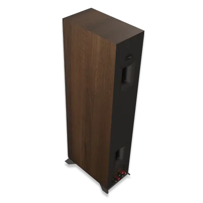Enceinte colonne Klipsch RP-5000F II Walnut : 100 W RMS, Cerametallic et pavillon Tractrix pour un son clair et immersif Home Cinema.
