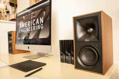 Enceinte Amplifiée Klipsch The Fives Walnut (Paire)