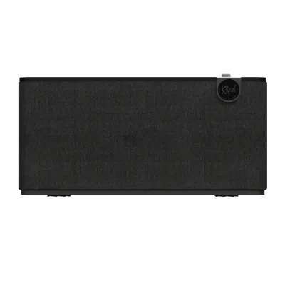 Enceinte amplifiée Klipsch The Three plus avec Bluetooth, USB-C, pré-ampli phono et mode chaînage pour une écoute puissante et polyvalente.