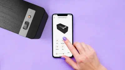 Enceinte Bluetooth Klipsch The One+ Noir Mat : 60 W de puissance, design bois véritable, Bluetooth 5.3 et application Klipsch Connect.