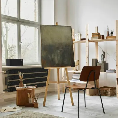 Enceinte Bluetooth Klipsch The One+ Noir Mat : 60 W de puissance, design bois véritable, Bluetooth 5.3 et application Klipsch Connect.