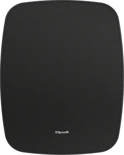 Enceinte d’extérieur Klipsch PSM-525-T noire, 65 W, HP 13,3 cm, résistante IPX6, support mural inclinable