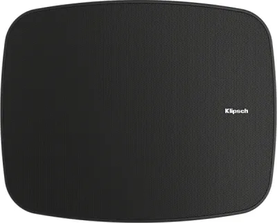 Enceinte d’extérieur Klipsch PSM-525-T noire, 65 W, HP 13,3 cm, résistante IPX6, support mural inclinable