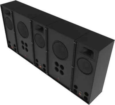 Enceinte Home Cinema RCC Klipsch RCC-122-BTS-LCR Black (PCS)