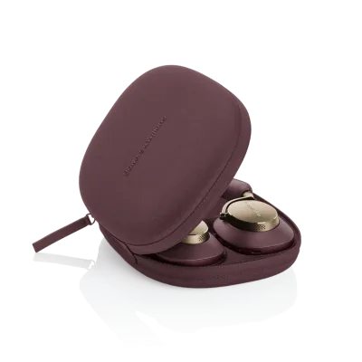 Casque Bowers & Wilkins PX8 Royal Burgundy, casque Hi-Fi avec réduction de bruit active, DSP 24 bits et confort premium