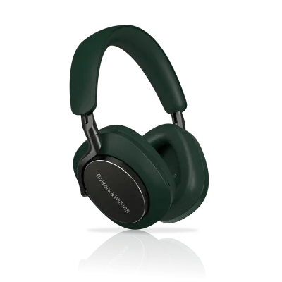 Casque Bowers & Wilkins PX8 Dark Forest, casque Hi-Fi avec DSP 24 bits, réduction de bruit active et confort premium