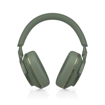 Casque sans fil Bowers & Wilkins Px7 S2e Forest Green avec ANC, 6 microphones et 30h autonomie