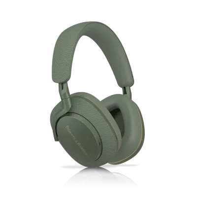 Casque sans fil Bowers & Wilkins Px7 S2e Forest Green avec ANC, 6 microphones et 30h autonomie