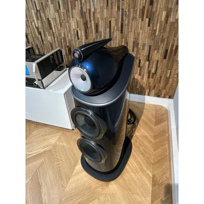 Enceinte colonne Bowers & Wilkins 801 D4 Signature Midnight Blue Metallic (Unité)