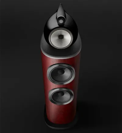 Enceinte colonne Bowers & Wilkins 802 D4 Satin Rosenut (Unité)