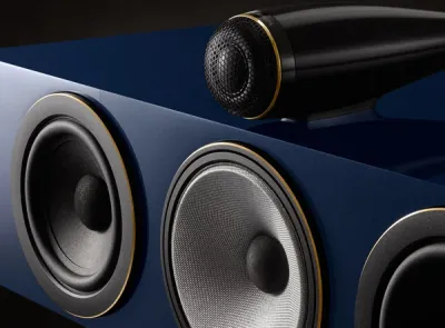 Enceinte centrale Bowers & Wilkins HTM71 S3 Signature Midnight Blue Metallic (Unité)