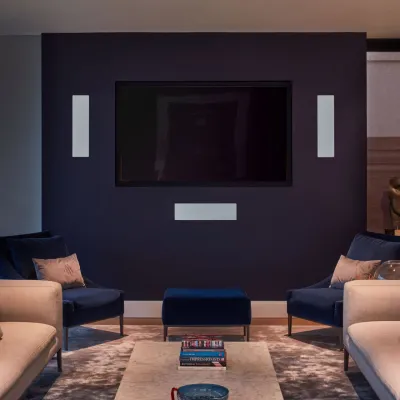 Enceinte encastrable Bowers & Wilkins CWM8.3 D installation murale