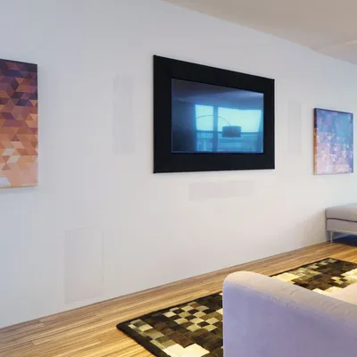 Caisson de basses encastrable Bowers & Wilkins ISW-4 White installation