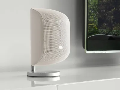 Enceinte compacte Bowers & Wilkins M-1 White installation