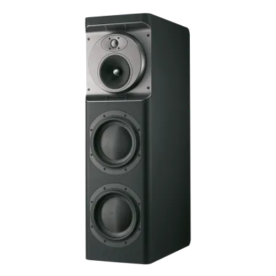 Enceinte colonne Bowers & Wilkins CT8 LR Black vue de face
