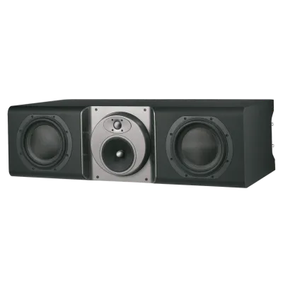 Enceinte centrale Bowers & Wilkins CT8 CC Black vue de face