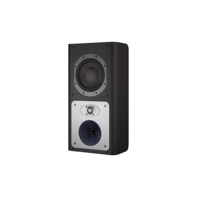 Enceinte bibliothèque Bowers & Wilkins CT8.4 LCRS Black vue de face