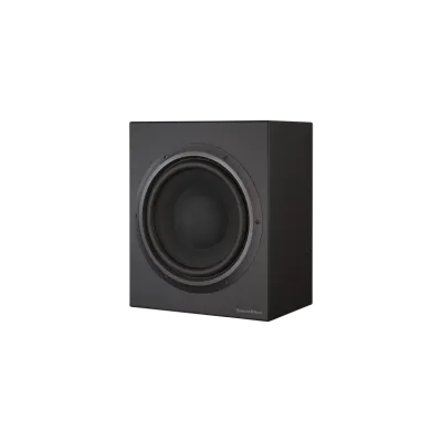 Caisson de basses Bowers & Wilkins CT SW12 Black vue de face