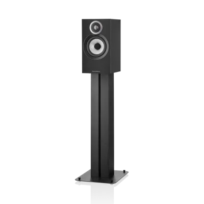 Enceinte bibliothèque Bowers & Wilkins 607 S3 Black vue latérale