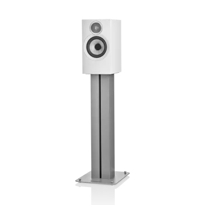 Enceinte bibliothèque Bowers & Wilkins 607 S3 White vue latérale