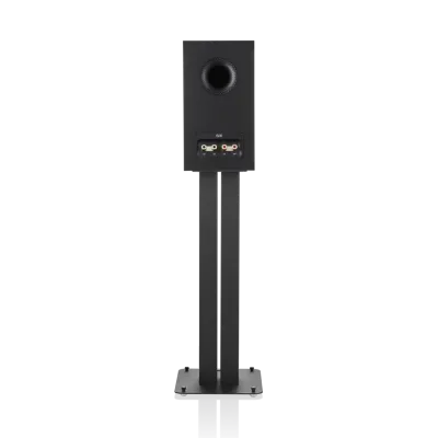 Enceinte bibliothèque Bowers & Wilkins 606 S3 Black détails tweeter et haut-parleur