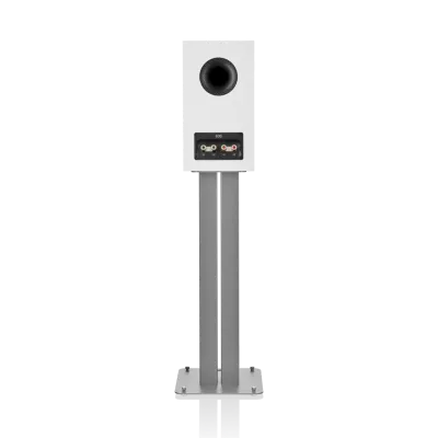Enceinte bibliothèque Bowers & Wilkins 606 S3 White détails tweeter et haut-parleur