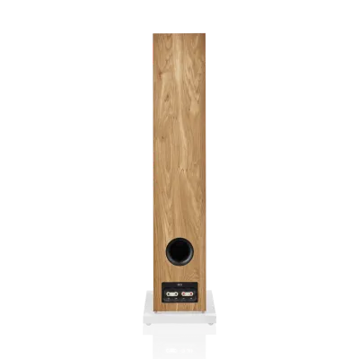 Enceinte colonne Bowers & Wilkins 603 S3 Oak détails tweeter et haut-parleur