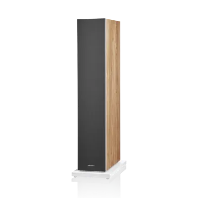 Enceinte colonne Bowers & Wilkins 603 S3 Oak vue arrière latérale