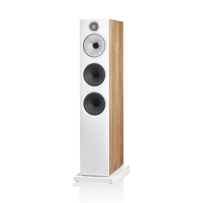 Enceinte colonne Bowers & Wilkins 603 S3 Oak vue de face