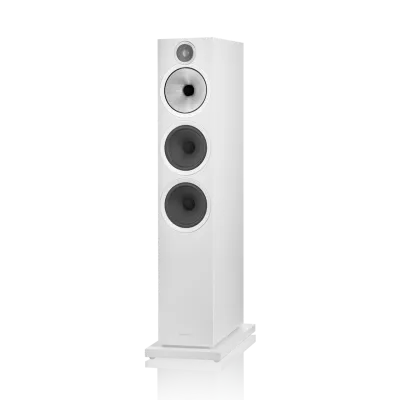 Enceinte colonne Bowers & Wilkins 603 S3 White vue de face