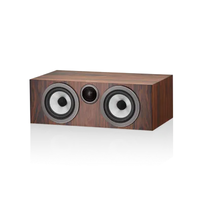 Enceinte centrale Bowers & Wilkins HTM72 S3 Mocha vue de face