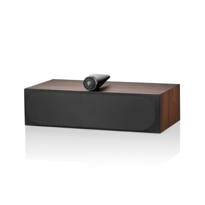 Enceinte centrale Bowers & Wilkins HTM71 S3 Mocha vue arrière