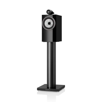 Enceinte bibliothèque Bowers & Wilkins 705 S3 Gloss Black vue de face