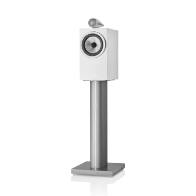 Enceinte bibliothèque Bowers & Wilkins 705 S3 Satin White vue de face