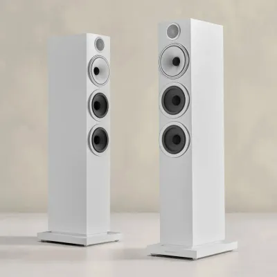 Enceinte colonne Bowers & Wilkins 704 S3 Satin White