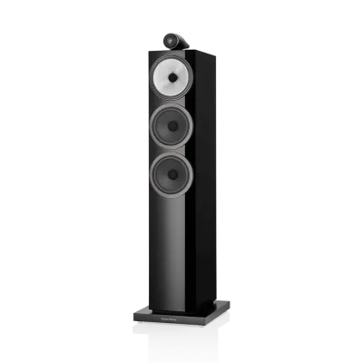 Enceinte colonne Bowers & Wilkins 703 S3 Gloss Black vue de face