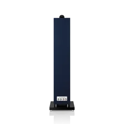 Enceinte colonne Bowers & Wilkins 702 S3 Signature Midnight Blue Metallic détails tweeter et haut-parleur