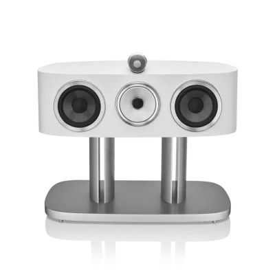 Enceinte Centrale Bowers & Wilkins HTM82 D4 White vue de face
